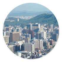 Seoul, South Korea Round Stickers