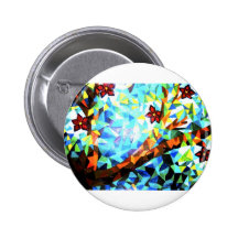 Seoul Spring Pinback Button