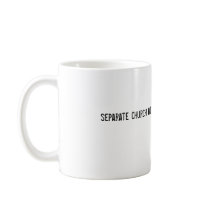 separate church and state coffee mugs