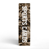 Sepia Football 2" Sports Cards Album 3 Ring Binders