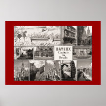 Sepia print  , Bayeux, capital de Bessin
