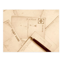 Sepia toned Vintage Postcards