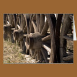Sepia Wagon Wheels cards