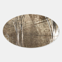 Sepia Waterscape Sticker