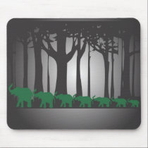 Sept éléphants tapis de souris