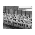Septa Transit M-3 Market Frankford Blue Line Cars postcards