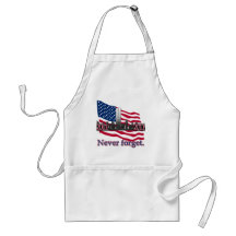 September 11 10 Year Anniversary Tshirt Apron