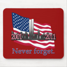 September 11 10 Year Anniversary Tshirt Mouse Pad