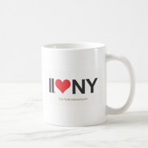 September 11 Twin Towers Love NY Mug