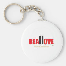 September 11 Twin Towers Real Love Key Chain