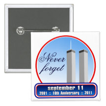 September 11th - 9/11 10th Anniversary WTC Pins