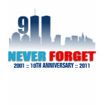 September 11th - Never Forget - WTC Skyline Shirt