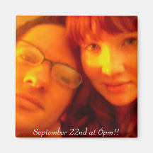 September 22nd at 6pm!! magnet