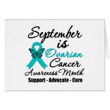 September is Ovarian Cancer Awareness Month Cards