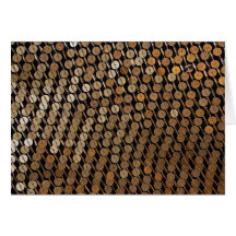 Sequined dress cards