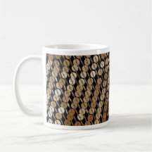Sequined dress coffee mug