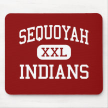 Sequoyah - Indians - High - Tahlequah Oklahoma Mouse Pad