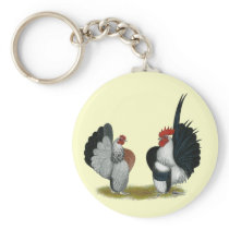 Serama Bantams Key Chains