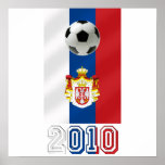 Serbia White Eagles 2010 world cup gifts Poster