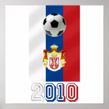 Serbia White Eagles 2010 world cup gifts Poster