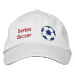 Serbian ladies Embroidered soccer cap Embroidered Hat