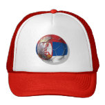 Serbian soccer ball for all lovers of Srbija Hats