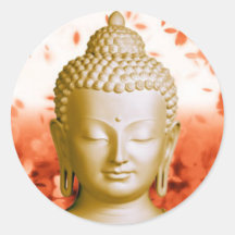 Serene Buddha sticker