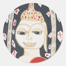 serene buddha Sticker