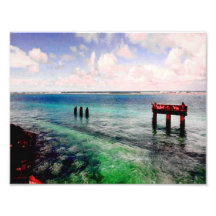 Serene Lagoon Art Photo