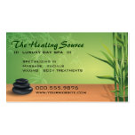 Serene Massage and Spa Appointment Business Card