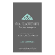 Serene Salon Appointment Business Card