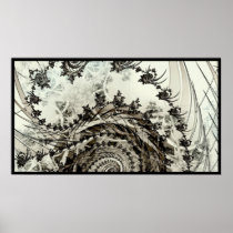 Serene Spirals Posters
