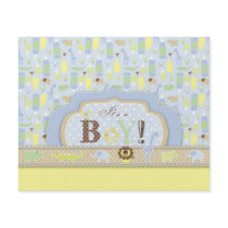 Serenget Baby Advice Card Flyers