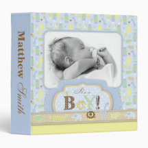 Serengeti Baby 1.5 in Album 3 Ring Binder