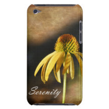 Serenity Echinacea Floral iPod Touch Case