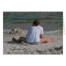 "Serenity" Missing You Card