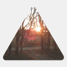 Serenity Now Triangle Stickers