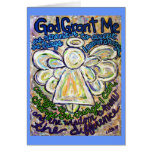 Serenity Prayer Angel Art Note or Greeting Card