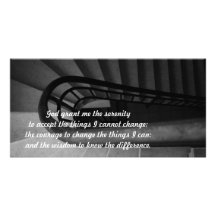 Serenity Prayer Photo Card