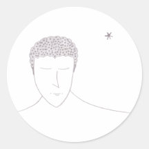 Serenity Round Sticker