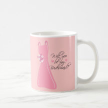 "Serez-vous ma demoiselle d'honneur ? " Tasse À Café