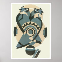 Serge Gladky Jazz Art Poster