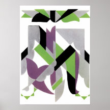 Serge Gladky Jazz Art Poster