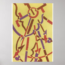 Serge Gladky Jazz Art Poster