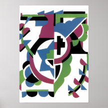 Serge Gladky Jazz Art Poster