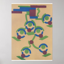 Serge Gladky Jazz Art Poster