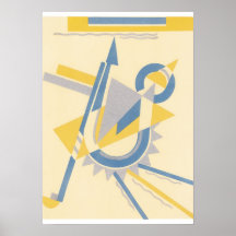 Serge Gladky Jazz Art Poster