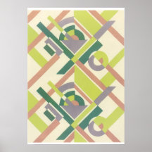 Serge Gladky Jazz Art Poster