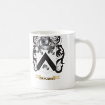 Sergent Coat of Arms (Family Crest) Mug