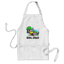 Serial Griller BBQ Fanatic Apron